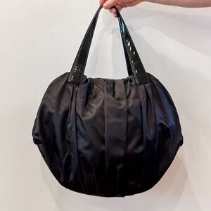 Vera Wang Simply Vera Large Hobo Bag Tote | black